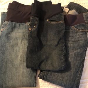 Maternity Jeans Bundle-size 6/medium